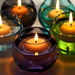 美璃小燈籠 浮水玻璃燭臺(tái)，點(diǎn)亮歐式浪漫